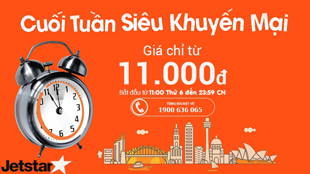 Jetstar Airlines promotion