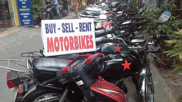 How to rent a motorbike in Hanoi at cheap price