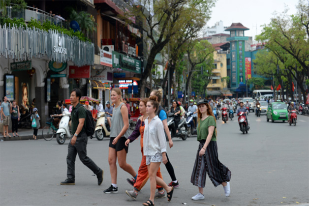 Hanoi ranks eighth among top destinations