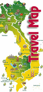 Click to view large size Lan Ha Bay map